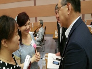 6月28日14:30 日本溫泉協會大山會長邀請(台灣)亞太國際溫泉旅遊協會周水美理事長出席 會員大會致詞