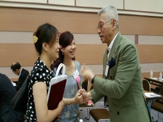6月28日14:30 日本溫泉協會大山會長邀請(台灣)亞太國際溫泉旅遊協會周水美理事長出席 會員大會致詞