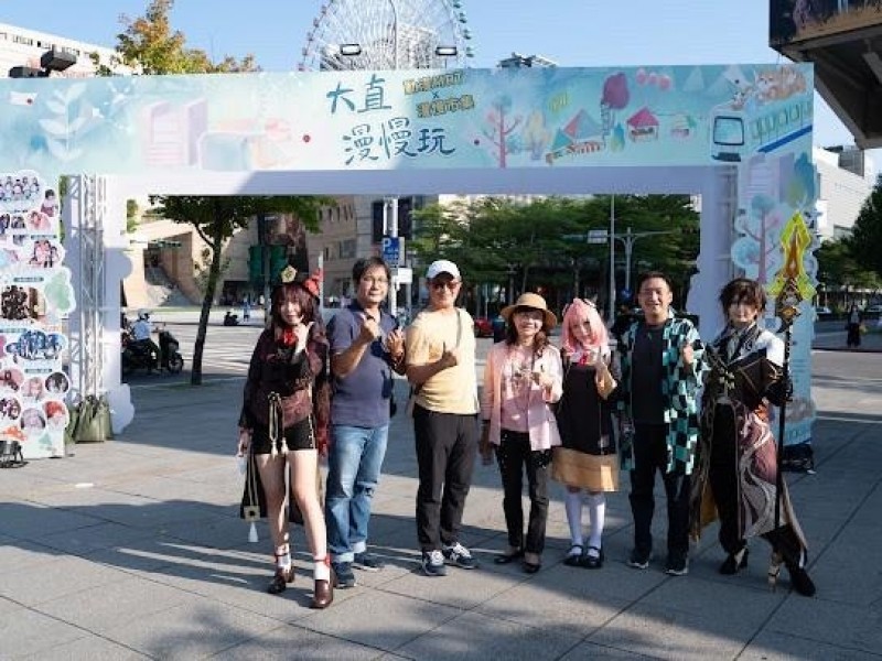LINE_ALBUM_221001-大直商圈-大直漫慢玩-動漫捷運站開幕記者會暨漫慢市集_221004_6