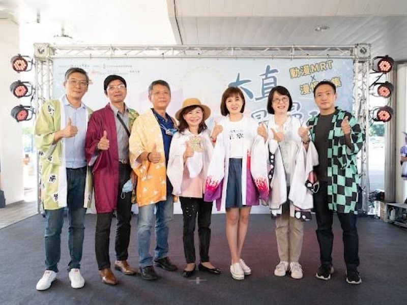 LINE_ALBUM_221001-大直商圈-大直漫慢玩-動漫捷運站開幕記者會暨漫慢市集_221004_17