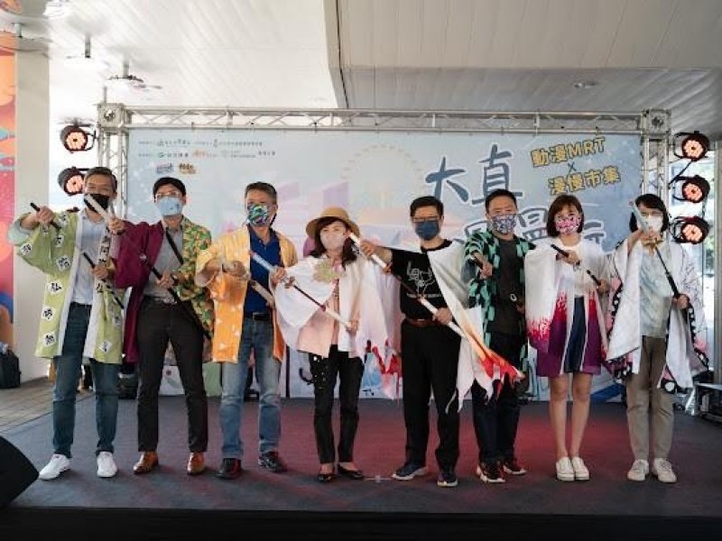 LINE_ALBUM_221001-大直商圈-大直漫慢玩-動漫捷運站開幕記者會暨漫慢市集_221004_34