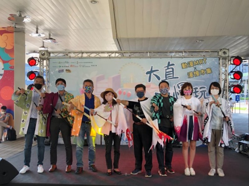 LINE_ALBUM_221001-大直商圈-大直漫慢玩-動漫捷運站開幕記者會暨漫慢市集_221004_60