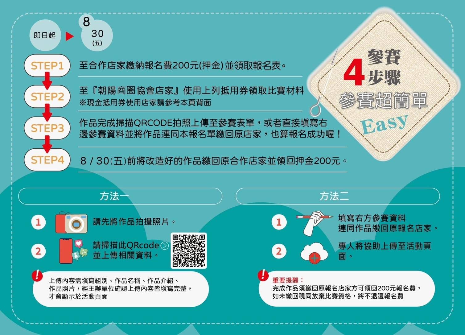 臺北市朝陽服飾材料街區發展協會比賽活動